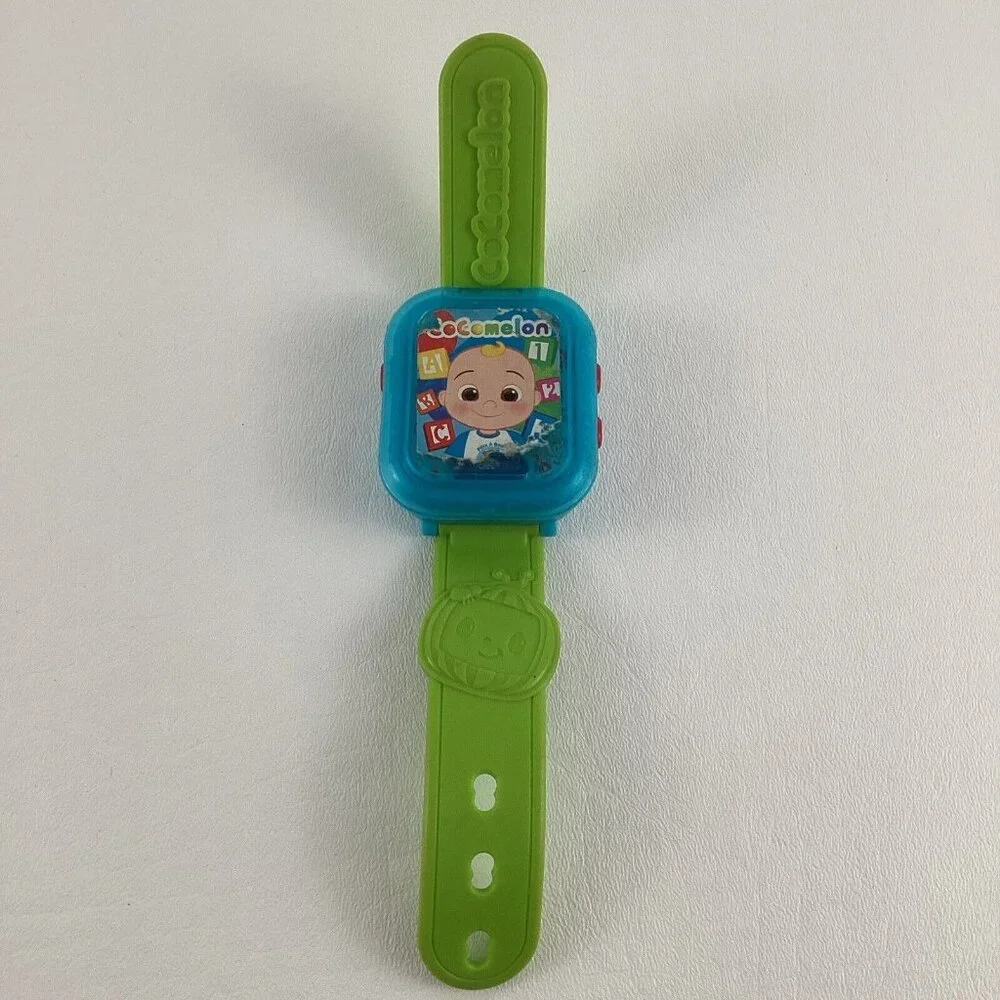 Cocomelon Learning Watch Lights Sounds Tell Time Counting Musical Games Alarm